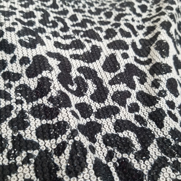 ZARA BASIC sequin holiday party cocktail dress - Picture 4 of 16